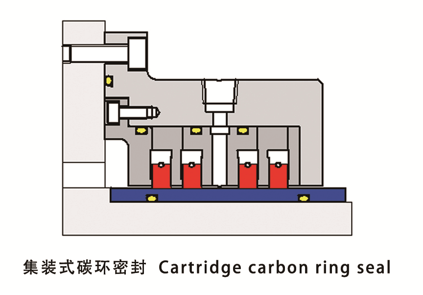 BC-Cartridge carbon ring seal